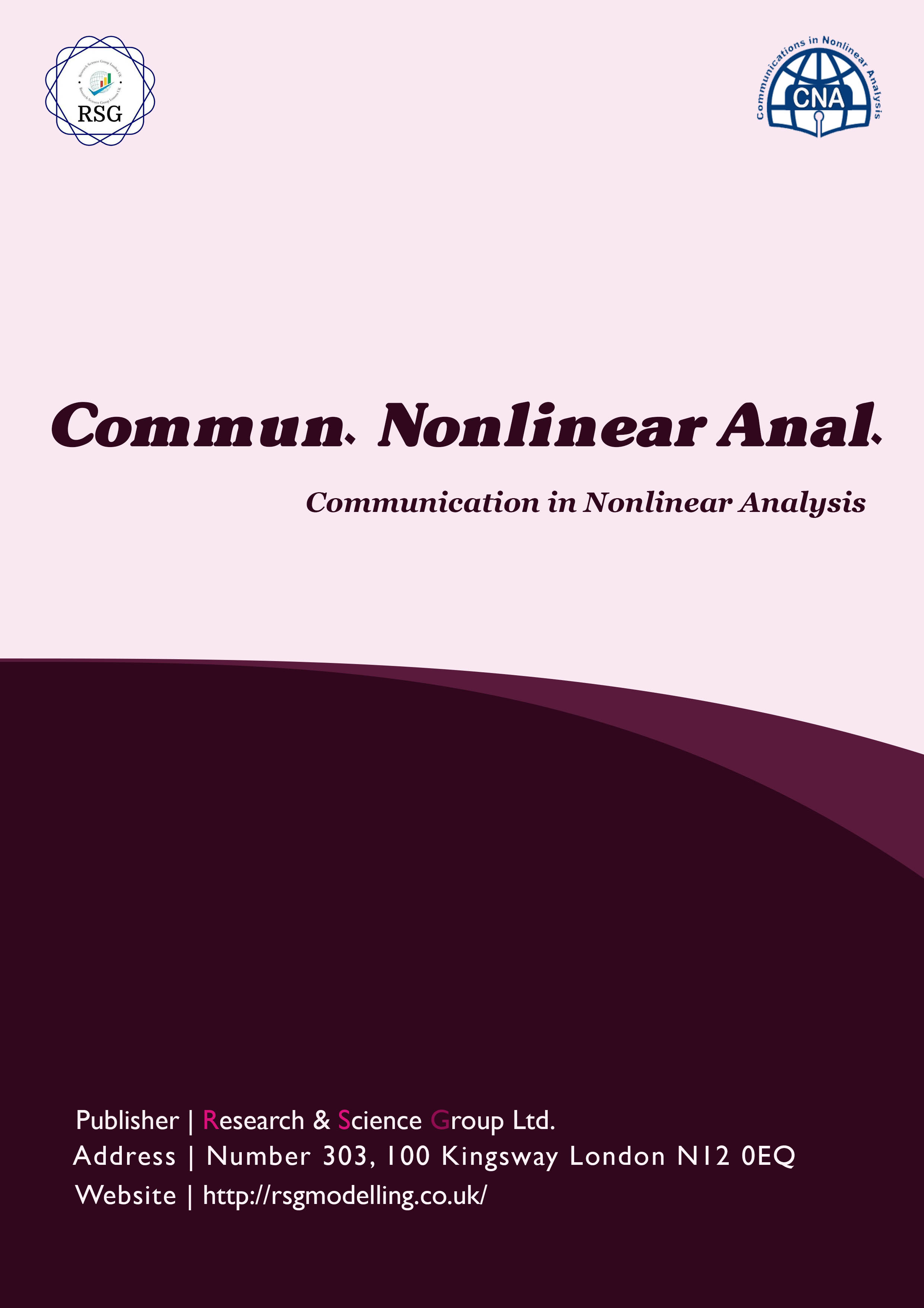 Communications in Nonlinear Analysis